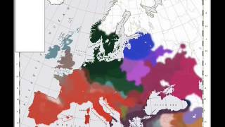 INDOEUROPEAN MIGRATIONS amp language geographical evolution [upl. by Adaven]