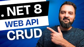 ASPNET Web API CRUD Operations  NET8 and Entity Framework Core Tutorial [upl. by Kaleena999]