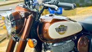 2024 Royal Enfield Classic 350 Medallion Bronze  Walkaround Review  2024 Royal Enfield Classic 350 [upl. by Maice]