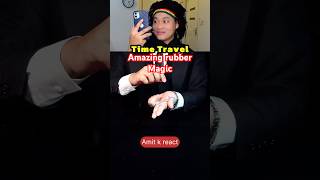 Mere Duble Piya Song  Amazing Rubber Magic 😎 Magic tricks  Trending video  short amitkreact [upl. by Paehpos100]