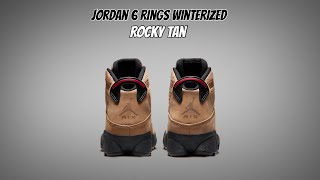 Jordan 6 Rings Winterized Rocky Tan [upl. by Hermione]