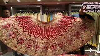 A shop youtuber buy Lengha and banarasi in kolakta🔥Celeb favourite Lengha Banarasi store in kolkata [upl. by Aneel886]