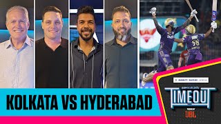 IPL 2024  Final  Timeout LIVE  Kolkata hammer Hyderabad to win 3rd IPL title [upl. by Yraunaj131]