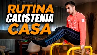 EMPIEZA a entrenar CALISTENIA en CASA con esta RUTINA [upl. by Rockie]