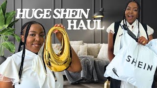 SHEIN TRY ON HAUL and DISCOUNT CODE  BAGS SHOES AND CLOTHING [upl. by Charmion]