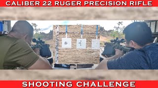 RUGER PRECISION RIFLE CAL 22 RESERVIST SON VS SCOUT RANGER DAD [upl. by Leinad86]