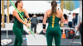 sports highlight NDSU womens pole vault [upl. by Sherburne554]