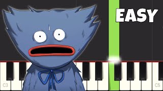 All Alone  EASY Piano Tutorial  Poppy Playtime Animation [upl. by Kristien811]