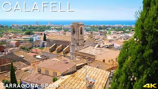 Tiny Tour  Calafell Spain  An ancient coastal town on Coasta Dorada 2020 July [upl. by Ayotnom]