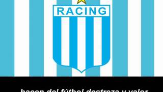 Himno de Racing de Avellaneda [upl. by Enyahc]