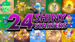 How to Shiny Hunt ALL 24 STARTER Pokemon in The Indigo Disk  Pokemon Scarlet and Violet DLC Pt 2 [upl. by Donall]