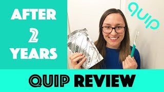 Quip Toothbrush Review  Pros amp Cons [upl. by Schofield16]