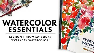 The Beginners Guide to the Watercolor Essentials [upl. by Hsitirb]