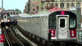 IRT Subway Seven R142s 2 amp 5 LCL  EXP Trains at Intervale Ave [upl. by Nichol]