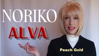 Noriko Alva Wig Review  Peach Gold  Affordable Bob [upl. by Morty14]