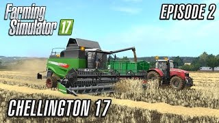 Lets Play Farming Simulator 2017  Chellington 17  Episode 2 [upl. by Nevsa]