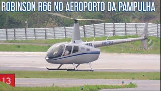 LATICÍNIOS PORTO ALEGRE ROBINSON R66 PRTPZ NO AEROPORTO DA PAMPULHA [upl. by Asecnarf253]