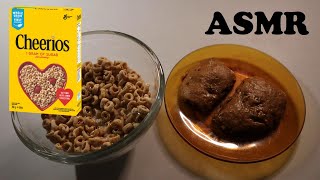 CHEERIOS amp SOFT MOLASSES COOKIES ASMR MUKBANG [upl. by Oehsen470]