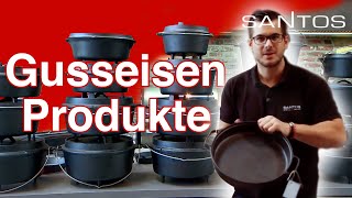 Gusseisen Vorstellung  Von Gusseisener Topf bis Dutch Oven  Vergleich und Unterschiede [upl. by Willtrude283]