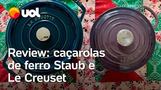 Staub x Le Creuset testamos panelas mais caras do mundo [upl. by Yrrok]