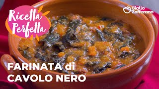 FARINATA di CAVOLO NERO e BORLOTTI la RICETTA PERFETTA per lINVERNO😍🌱🥄 [upl. by Bellis962]