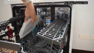 Whirlpool Dishwasher WFC3C26 Installation and Operation Video [upl. by Balkin]