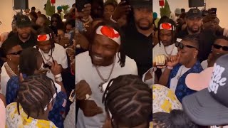 Naira Marley X Wizkid Backstage After Party with Davido AfroNation Portugal 2022 [upl. by Quitt]