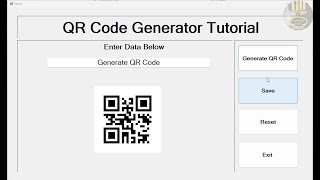 How to Create and Save a Complete QR Code Generator in Visual BasicNet [upl. by Connors]