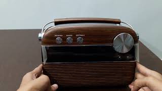 Saregama carvaan radio detail specification and sound test AFTER 2month [upl. by Apul]