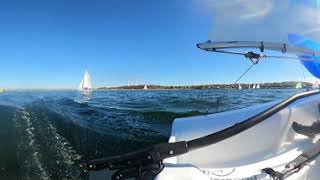 10272024 Centerport YC Melges 15 Race 1 Part 3 GS030929 [upl. by Wiener]