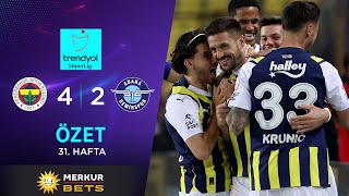 MERKUR BETS  Fenerbahçe 42 Adana Demirspor  HighlightsÖzet  Trendyol Süper Lig  202324 [upl. by Mcnalley]