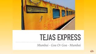 Mumbai To Goa Train Journey  Tejas Express  Karmali Tejas Express [upl. by Eikceb696]