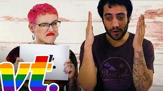 Straight People React To Queer Terminology  LGBTQ  VT [upl. by Halbert]