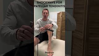 Shockwave for patellar tendinitis [upl. by Naletak]