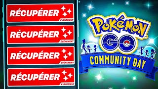 ENCORE un COMMUNITY DAY  Actu News Pokémon GO [upl. by Erb836]