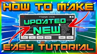 How To Make A Roblox Exploit  Script Executor  Full LUA  Easy Tutorial  Working 2021 [upl. by Buroker]