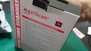 MaxiScan MS509 OBD2 scanner unboxing [upl. by Oberon]