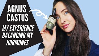 My Experience Taking VITEX AGNUS CASTUS To BALANCE MY HORMONES ⚖️ [upl. by Yanetruoc904]