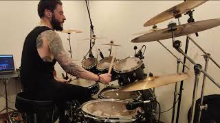 Lucifers lament  Obtained Enslavement  Drum Cover [upl. by Lidstone]