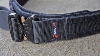 SafeLife Defense Low Profile Minimalist Tactical Belt [upl. by Idihsar]