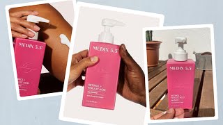 What Medix 55 Retinol Body Lotion Firming Moisturizer will do Crepey Skin Treatment [upl. by Mauralia]