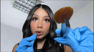 ASMR Weird Nurse Eats Your Face 👩🏻‍⚕️🫢mouth sounds scab eating personal attention Roleplay [upl. by Eslud]