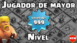 EL JUGADOR CON MÁS NIVEL DE Clash Of Clans [upl. by Nodnahs]