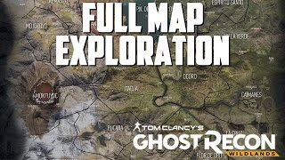 Ghost Recon Wildlands  FULL MAP EXPLORATION [upl. by Groos866]