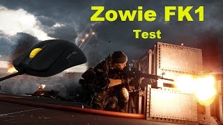 Zowie FK1 Mouse Test [upl. by Arobed373]