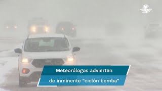 Tormenta invernal amenaza y paraliza Estados Unidos en víspera de Navidad [upl. by Bergeron]