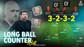 eFootball 2025  Long Ball Counter  Formation amp Custom Tactics  PC Gameplay [upl. by Omixam]