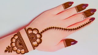 Easy Arabic Mehndi Design Tricks 2024  Back Hand Mehandi Design  Stylish Mehandi Design  Mehndi [upl. by Domph]