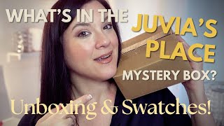 JUVIA’S PLACE MYSTERY BOX UNBOXING amp SWATCHES [upl. by Lauraine]