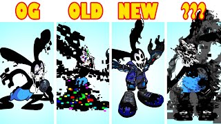 VS PIBBY Corrupted Glitch Oswald OG VS OLD VS NEW FNF MODS Come and Learning with Pibby [upl. by Hieronymus]